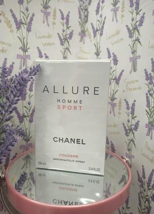Одеколон!!! для чоловіків - burgundy chanel allure homme sport cologne 100 мл