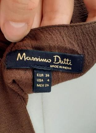 Блуза massimo dutti вишивка бісер5 фото