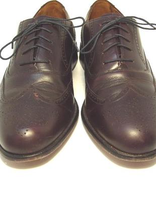 Чоловічі шкіряні туфлі оксфорди bostonian р. 43-444 фото