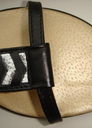 Новые босоножки на устойчивом каблуке 6 см кожа натуральная, стелька тоже кожа (кож подклад) разм8 фото