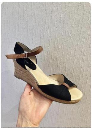 Босоніжки натуральні шкіра/замша