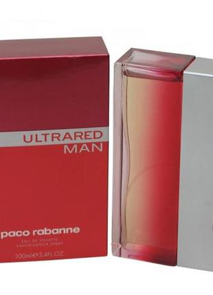 Туалетна вода paco rabanne ultrared men 100 ml spray - чоловіча5 фото