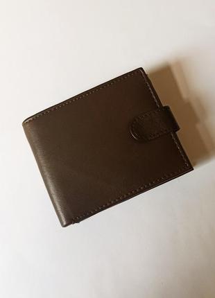 Мужской кошелек бумажник портмоне из натуральной кожи