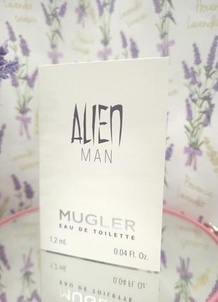 Пробник туалетна вода thierry mugler alien man 1.2 мл