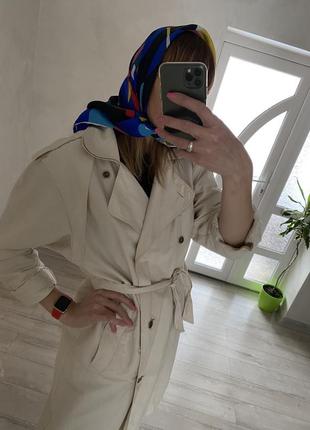 Вінтажна шовкова хустка