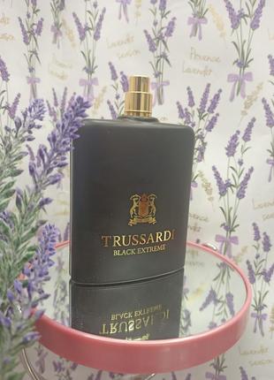 Trussardi black extreme туалетная вода (тестер в коробці) 100ml.