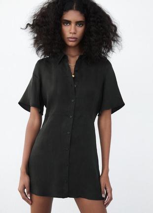 Сукня міні сукня сорочка zara оригінал