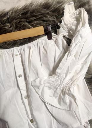 Блуза со спущенными рукавами2 фото