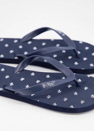 Вєтнамки original penguin wide fit logo print flip flops