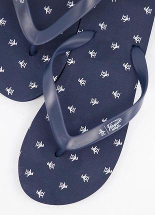 Вєтнамки original penguin wide fit logo print flip flops3 фото