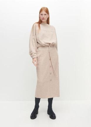 Теплая миди юбка reserved