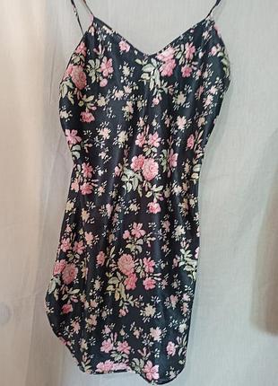 Ночная рубашка атласная р. 50