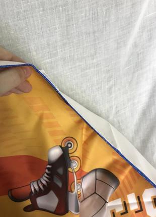 Коврик детский теннис спорт ролики emoji