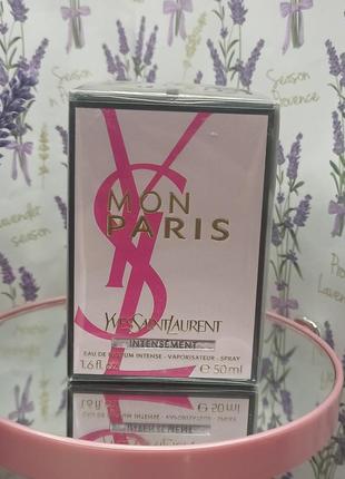 Парфумована вода для жінок Saint Laurent square-frame sunglasses Nero mon paris intensement 50 мл