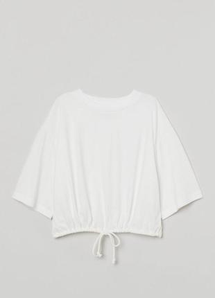 Футболка топ h&m с кулиской3 фото