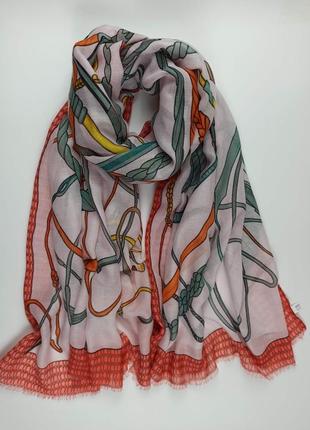 Шарф палантин парео тонкий вискоза весна-лето-осень новый качественный
