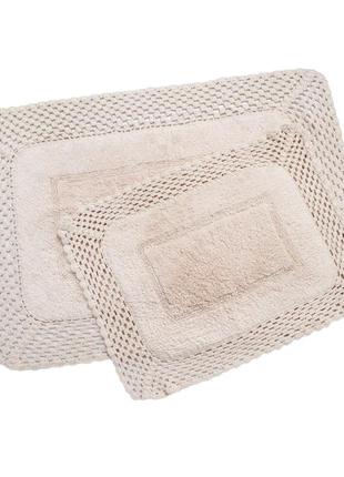 Набір чи килим бавовна irya - liz килимок ванну кімнату бавовна