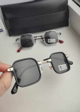 Фірмові сонцезахисні окуляри квадрати havvs polarized окуляри стімпанк4 фото
