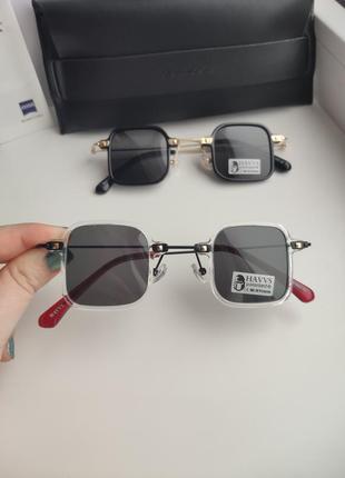 Фірмові сонцезахисні окуляри квадрати havvs polarized окуляри стімпанк8 фото
