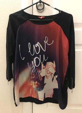 Блуза ostin oversize вільного крою