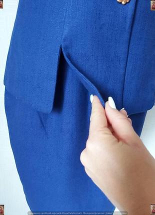 Новый нарядный качественный пиджак/жакет в сочном цвете "электрик", размер м-л5 фото