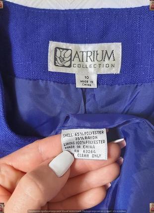 Новый нарядный качественный пиджак/жакет в сочном цвете "электрик", размер м-л8 фото