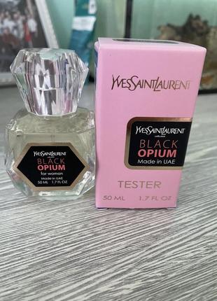 Тестер жіночий yves saint laurent black opium1 фото