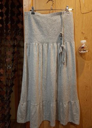 Трикотажний сарафанчик, до коліна