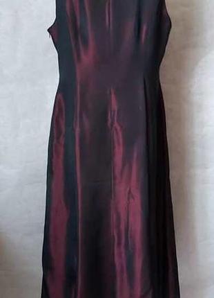 Нереальной красоты платье в пол/длинное платье+пиджак, ткань хамелеон,размер 2хл4 фото