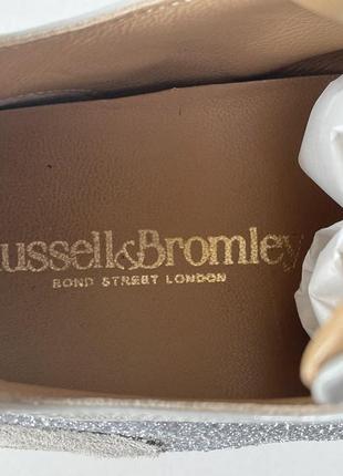 Russell bromley кожаные кроссовки сникеры p. 39 оригинал7 фото
