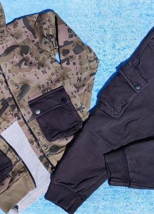 Теплий спортивний костюм ( трійка) firetrap