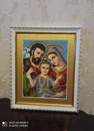 Картина-образ вишита чеським бісером