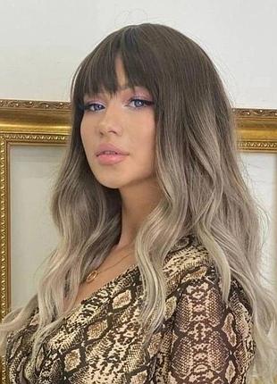Парик 💕пепельно-русый