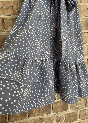 Плаття mini з оборками shein розмір s, горошок 💕7 фото