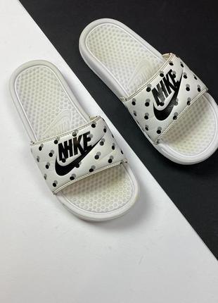 Тапочки nike benassi jdi original літні шльопанці2 фото