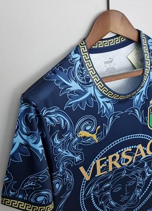 Футболка італія puma versace спортивна футбольна форма італія puma