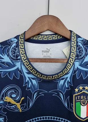 Футболка італія puma versace спортивна футбольна форма італія puma