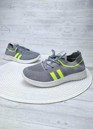 Дитячі мокасини ✅ спортивні ізі кросівки для дітей, текстильні кеди на шнурках