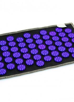 Коврики массажно-аккупунктурные air mini (фиолетовые фишки) fs-100, 32х21 см