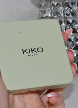 Kiko milano green me bronzer компактный бронзатор с матовым финишем