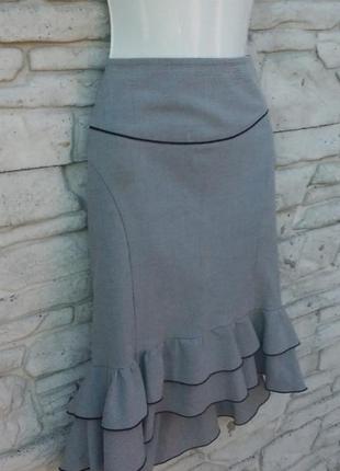 Распродажа!!! красивая юбка с оборками2 фото