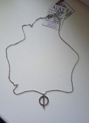 Кольє срібло, 45 см 5