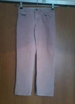 Вельветові штани джинси zara girls 122 зріст