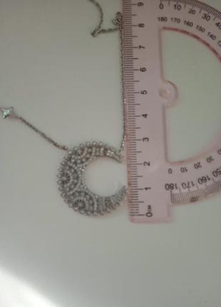Колье серебро, 45-50 см 8