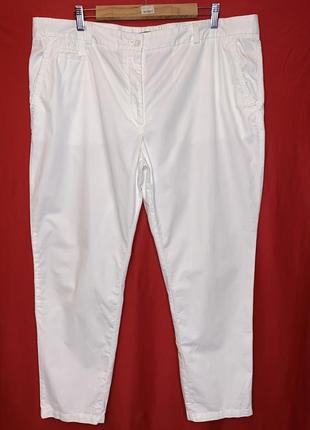 Білі штани,великий розмір