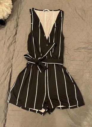 Ромпер комбинезон шортами платье