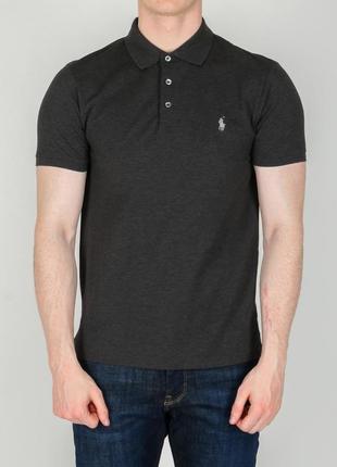 Поло\футболка polo ralph lauren slim fit pima stretch mesh polo1 фото