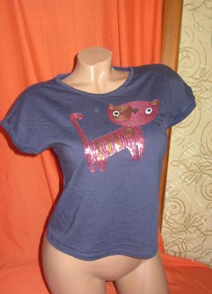 Футболка с котиком