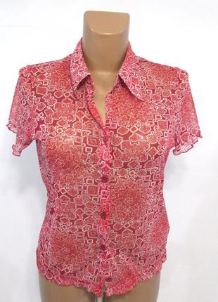 Блузка mexx, l (16), напівпрозора, як нова!