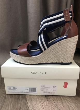 Босоножки эспадрильи gant